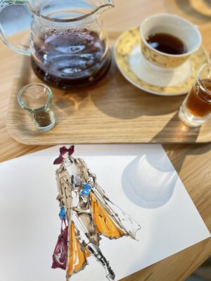 時尚拼貼、時尚插畫、服裝畫、服裝設計、時尚藝術